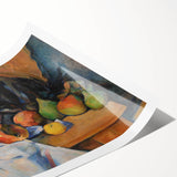 Impressionist Landscape - Meadow and Trees Wall Art Print