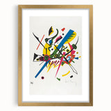 Kleine Welten I by Kandinsky - Abstract Modern Art for Minimalist Decor