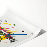 Kleine Welten I by Kandinsky - Abstract Modern Art for Minimalist Decor