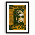 Warren Zevon Acoustic Concert Poster - Ballads Blues & Broadsides