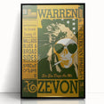 Warren Zevon Acoustic Concert Poster - Ballads Blues & Broadsides