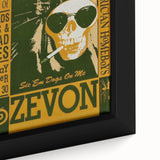 Warren Zevon Acoustic Concert Poster - Ballads Blues & Broadsides