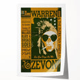 Warren Zevon Acoustic Concert Poster - Ballads Blues & Broadsides