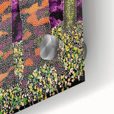 Vibrant Forest Essence – Abstract Tree Canvas & Framed Art