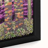 Vibrant Forest Essence – Abstract Tree Canvas & Framed Art