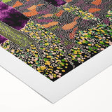 Vibrant Forest Essence – Abstract Tree Canvas & Framed Art