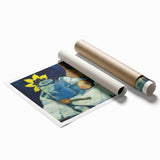 Impressionist Still Life - Teapot and Fruit Wall Art Print