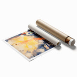 Two Acrobats in Red Tights - Abstract Modern Art for Wall Decor