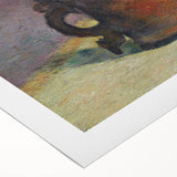 Impressionist Landscape - River and Mountains Wall Art Print