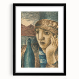 Drunk by Mikuláš Galanda - Abstract Modern Portrait for Wall Decor