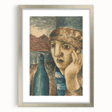 Drunk by Mikuláš Galanda - Abstract Modern Portrait for Wall Decor