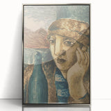 Drunk by Mikuláš Galanda - Abstract Modern Portrait for Wall Decor