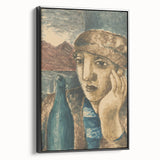 Drunk by Mikuláš Galanda - Abstract Modern Portrait for Wall Decor