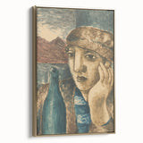 Drunk by Mikuláš Galanda - Abstract Modern Portrait for Wall Decor