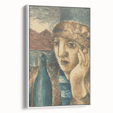 Drunk by Mikuláš Galanda - Abstract Modern Portrait for Wall Decor