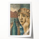 Drunk by Mikuláš Galanda - Abstract Modern Portrait for Wall Decor