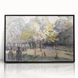Impressionist Seaside Landscape - Beach and Ocean Wall Art Print