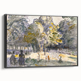 Impressionist Seaside Landscape - Beach and Ocean Wall Art Print