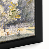 Impressionist Seaside Landscape - Beach and Ocean Wall Art Print