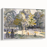 Impressionist Seaside Landscape - Beach and Ocean Wall Art Print