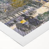 Impressionist Seaside Landscape - Beach and Ocean Wall Art Print