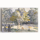 Impressionist Seaside Landscape - Beach and Ocean Wall Art Print