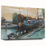 Abstract Modern Art: Drydock Serenity by Piet Mondrian