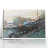 Abstract Modern Art: Drydock Serenity by Piet Mondrian