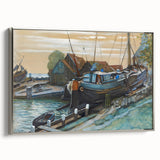 Abstract Modern Art: Drydock Serenity by Piet Mondrian