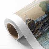 Abstract Modern Art: Drydock Serenity by Piet Mondrian