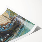 Abstract Modern Art: Drydock Serenity by Piet Mondrian