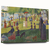 Impressionist Sunset Over Water - Vibrant Sky Wall Art Print