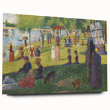 Impressionist Sunset Over Water - Vibrant Sky Wall Art Print