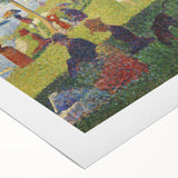 Impressionist Sunset Over Water - Vibrant Sky Wall Art Print