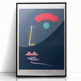 Abstract Modern Art Print - Bold Colors and Geometric Minimalist Design