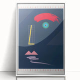 Abstract Modern Art Print - Bold Colors and Geometric Minimalist Design