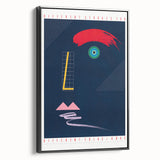 Abstract Modern Art Print - Bold Colors and Geometric Minimalist Design