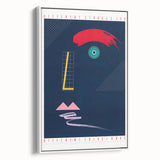 Abstract Modern Art Print - Bold Colors and Geometric Minimalist Design