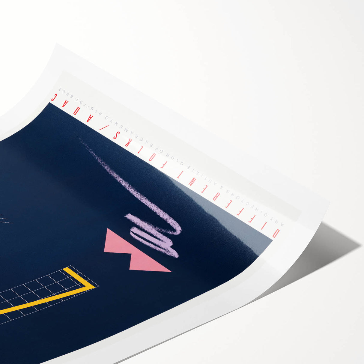 Abstract Modern Art Print - Bold Colors and Geometric Minimalist Design