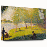 Impressionist Countryside Landscape - Rolling Hills Wall Art Print