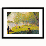Impressionist Countryside Landscape - Rolling Hills Wall Art Print