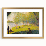 Impressionist Countryside Landscape - Rolling Hills Wall Art Print