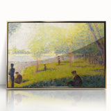 Impressionist Countryside Landscape - Rolling Hills Wall Art Print