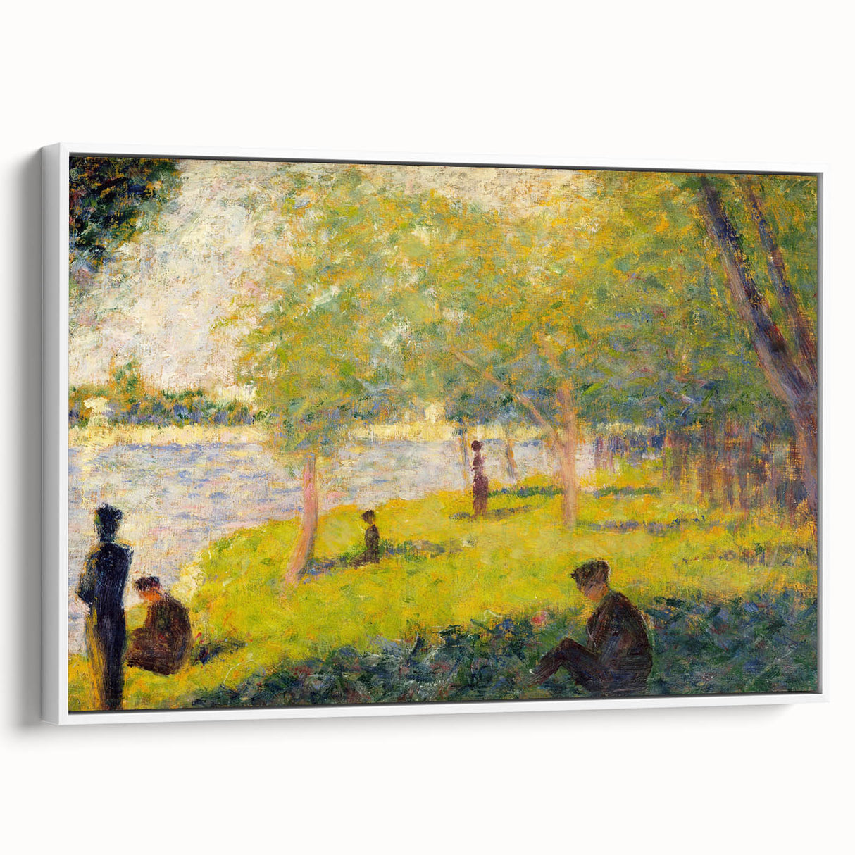 Impressionist Countryside Landscape - Rolling Hills Wall Art Print