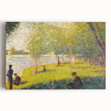 Impressionist Countryside Landscape - Rolling Hills Wall Art Print