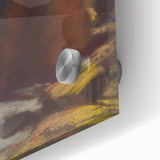 Modern Wall Art - Abstract Mountain Landscape with Earthy Tones