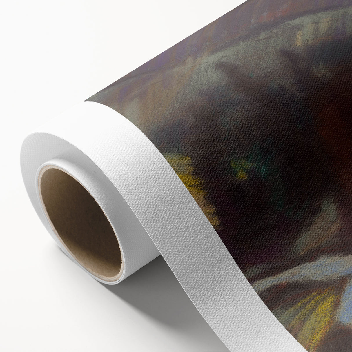 Modern Wall Art - Abstract Mountain Landscape with Earthy Tones