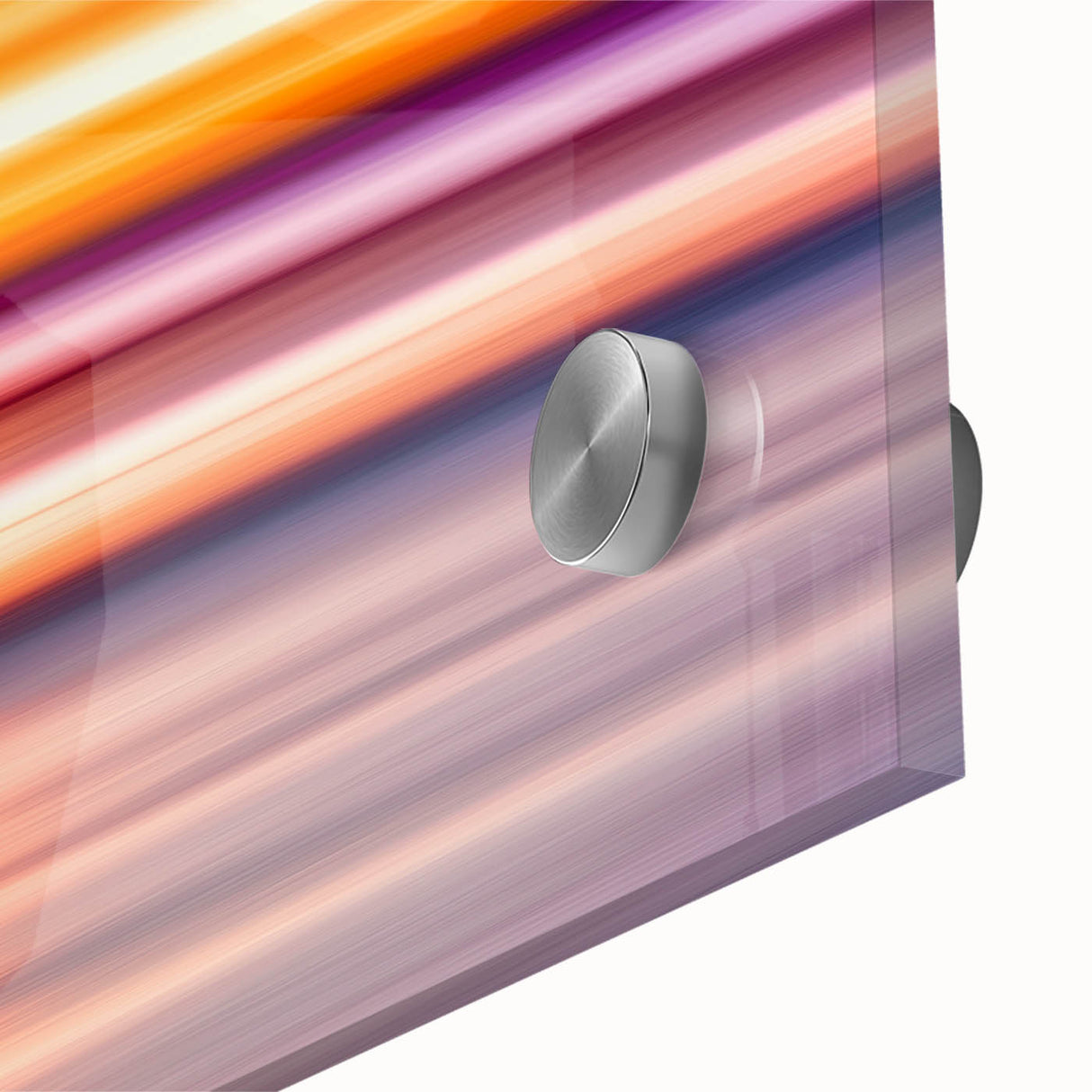 Sunset Light Streaks – Dynamic Abstract Color Motion Wall Art