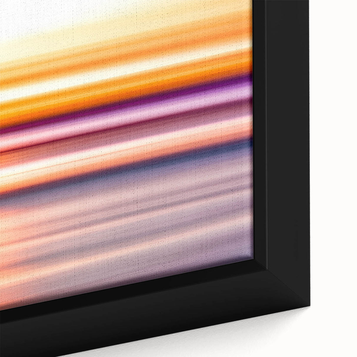 Sunset Light Streaks – Dynamic Abstract Color Motion Wall Art