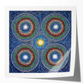 Vibrant Mandala Dot Art – Modern Living Room Canvas Wall Art